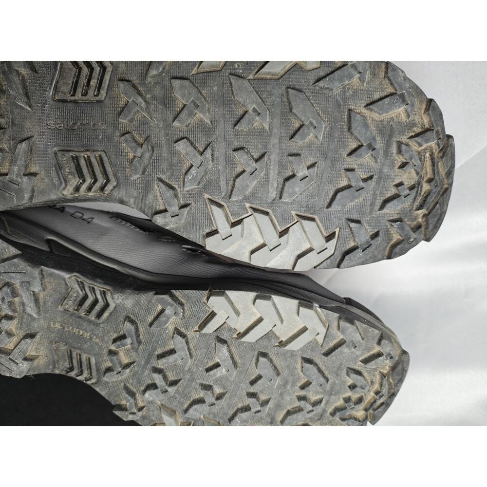 Salomon $175 Men's 9.5 X Ultra 4 Mid GTX Gore Tex Hiking Boots Black Gray - Picture 15 of 16
